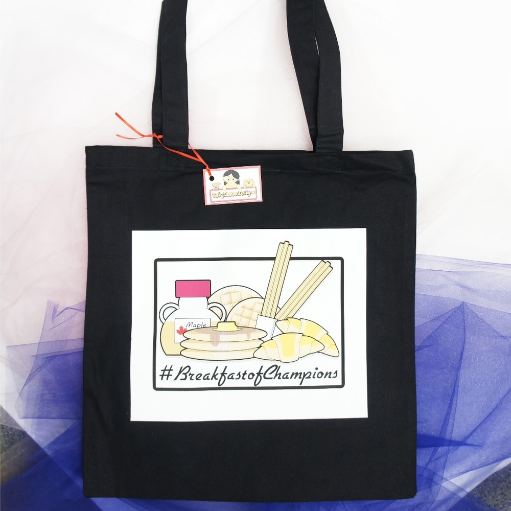 NWT - Reusable Black Tote Bag
